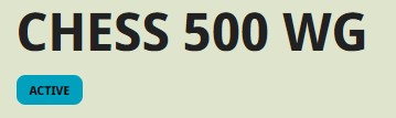 CHESS 500 WG