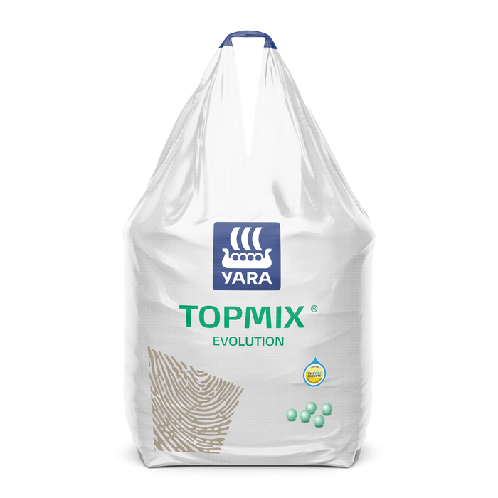 Fertilizante Topmix EVOLUTION 02 24 12 + 8Ca 4S 0,03B 0,05Mn 0,1Zn